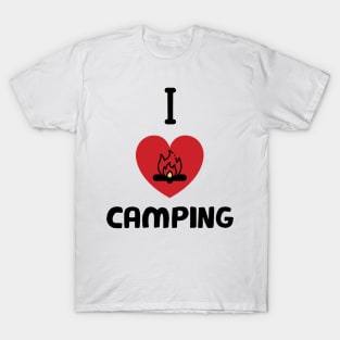 I Love Camping T-Shirt